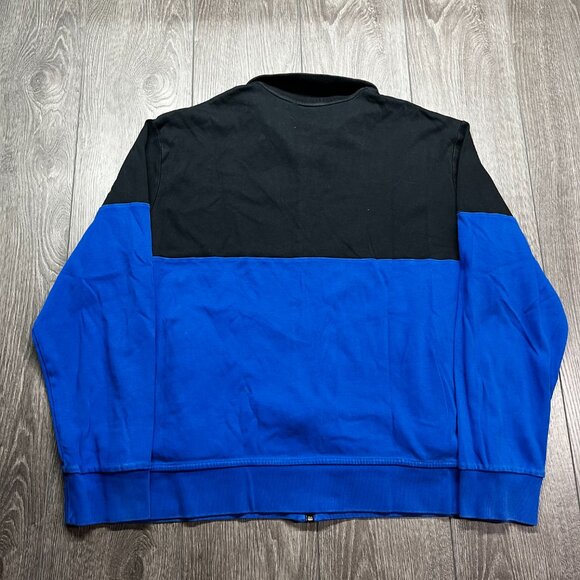 Polo Ralph Performance Zip Sweater Jacket Blue Black XL Extra large Preppy Golf - Picture 5 of 8